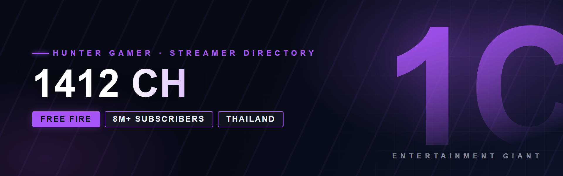 1412 CH 14 1412 CH - Free Fire creator from Thailand