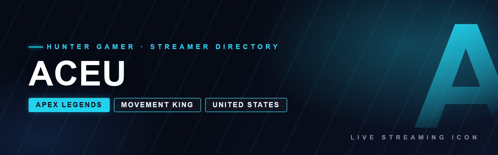 Aceu - Apex Legends creator from United States