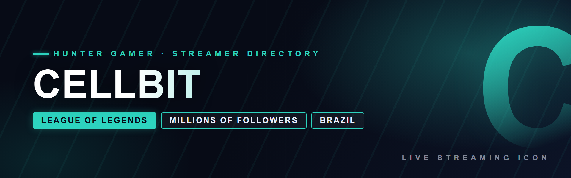 Cellbit 14 Cellbit - League of Legends creator from Brazil