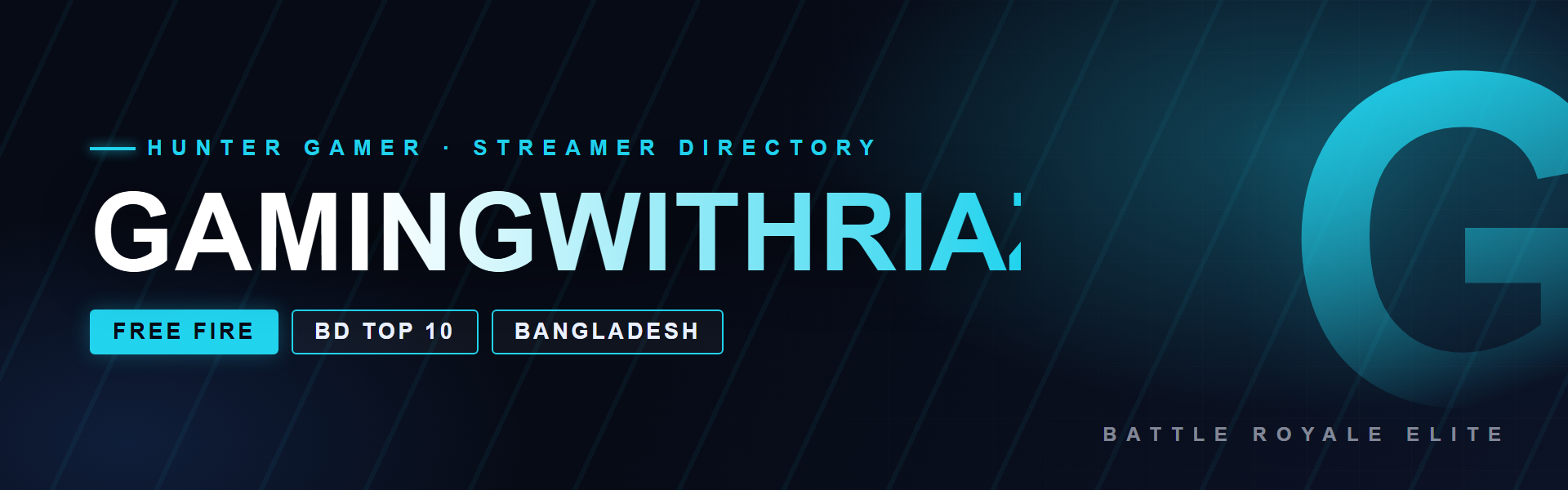 GamingWithRiaz - Free Fire creator from Bangladesh