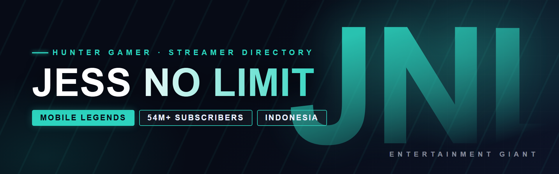 Jess No Limit - Mobile Legends creator from Indonesia