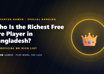 Richest Free Fire player in Bangladesh ranking