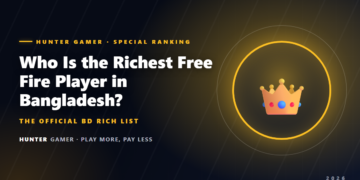 Richest Free Fire player in Bangladesh ranking