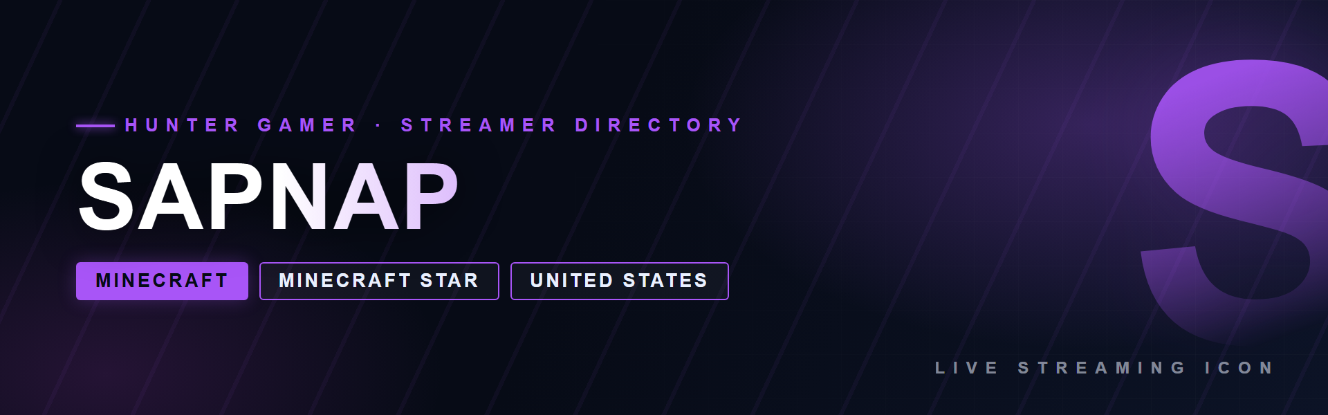 Sapnap - Minecraft creator from United States