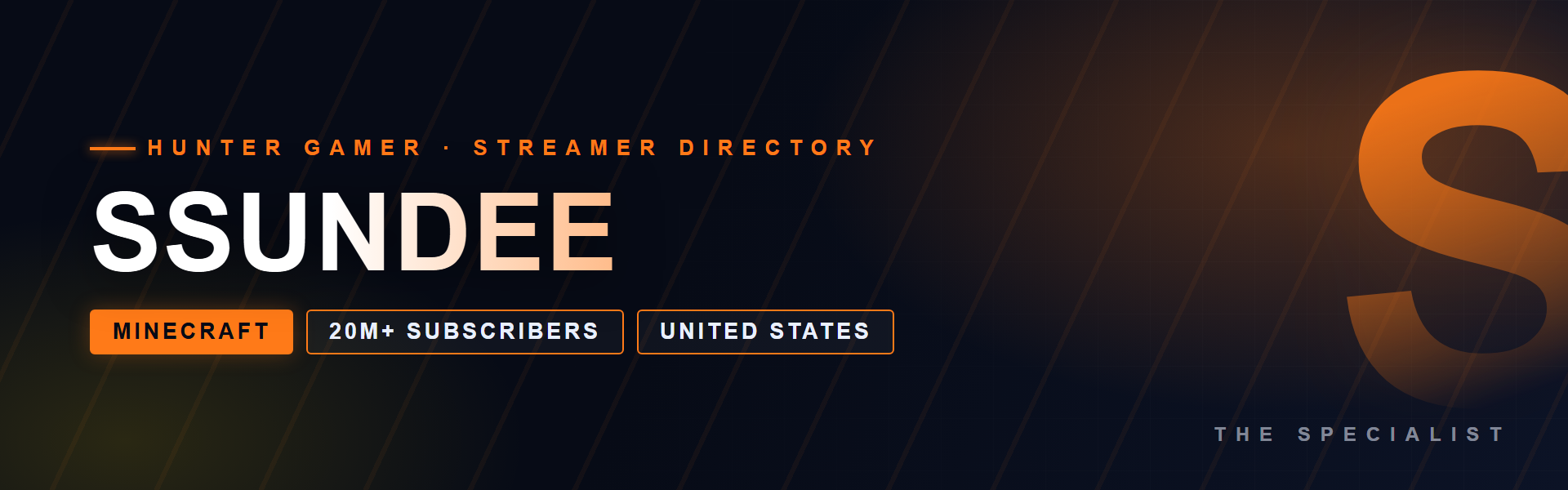 SSundee - Minecraft creator from United States