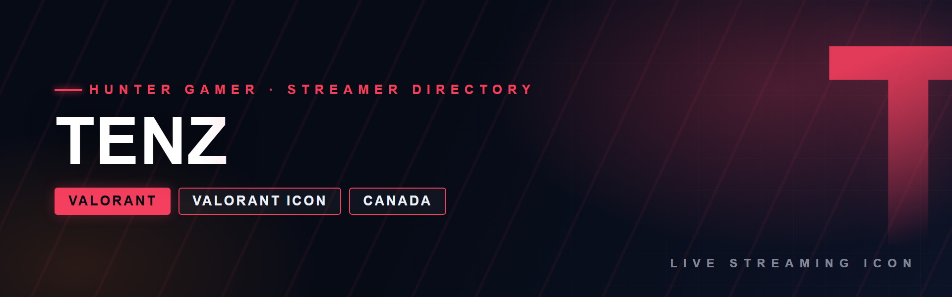 TenZ - Valorant creator from Canada