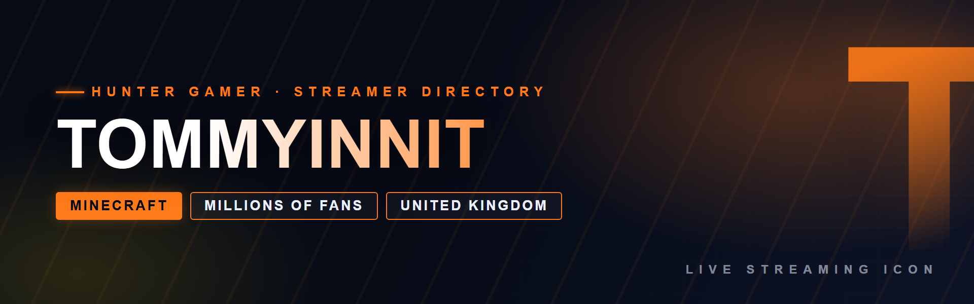 TommyInnit - Minecraft creator from United Kingdom