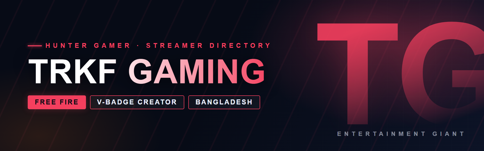 TRKF GAMING - Free Fire creator from Bangladesh