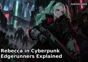 Featured image for Rebecca in Cyberpunk Edgerunners Explained