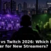 Featured image for Kick vs Twitch 2026: Which Is Better for New Streamers?