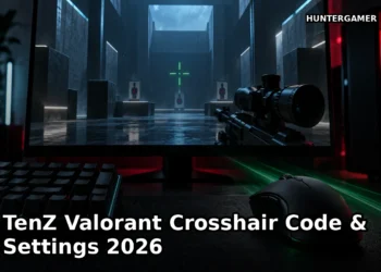 Featured image for TenZ Valorant Crosshair Code & Settings 2026