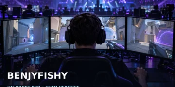 Benjyfishy Valorant professional gamer Team Heretics esports scene