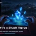How to Top Up Free Fire with bKash in Bangladesh Safely 3 Dark cinematic illustration of a gamer's phone surrounded by glowing diamond crystals and a mobile payment glow, with no text, faces or logos.