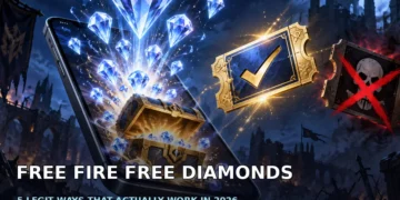 Free Fire free diamond guide featuring official codes, event rewards and Google Play credit