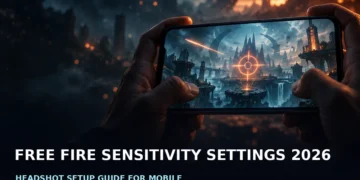 Free Fire sensitivity settings guide for headshots in 2026 with budget Android and drag-shot setup recommendations