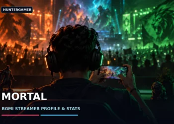 Mortal (Naman Mathur), Indian PUBG Mobile and BGMI streamer, featured profile artwork