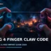 PUBG Mobile 4 Finger Claw Controls Code: 2026 HUD Guide 2 Player holding a phone with four fingers positioned over a PUBG Mobile claw HUD, showing movement, fire, ADS and camera controls