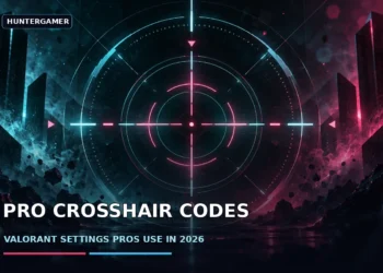 Valorant pro crosshair styles for 2026 comparing dots and small crosses from TenZ and Paper Rex players