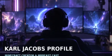 Karl Jacobs, Minecraft content creator and member of MrBeast's cast
