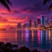 GTA 6 Release Date 2026: November 19 Launch — What Bangladeshi Players Should Know 3 Neon oceanfront city skyline at dusk — GTA 6 launches November 19, 2026
