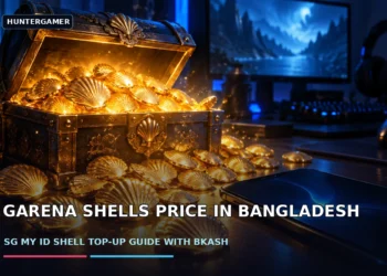 Garena Shells price in Bangladesh comparison for SG/BD packs with MY and ID region labels