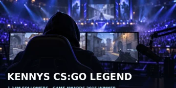 kennyS (Kenny Schrub), retired French CS:GO professional and CS2 content creator