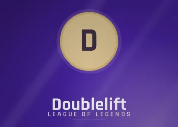 Hunter Gamer profile card for Doublelift, League of Legends streamer