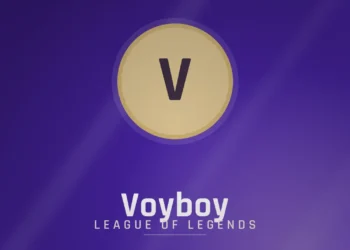 Hunter Gamer profile card for Voyboy, League of Legends streamer
