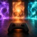 New Video Games This Week (October 13-16, 2026): 8 Releases Worth Watching 2 Glowing holographic game screens over a desk — new video game releases October 13-16, 2026