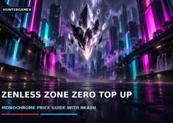 Dark cinematic urban artwork with neon-lit streets, shadowed high-rise buildings and a moody city atmosphere